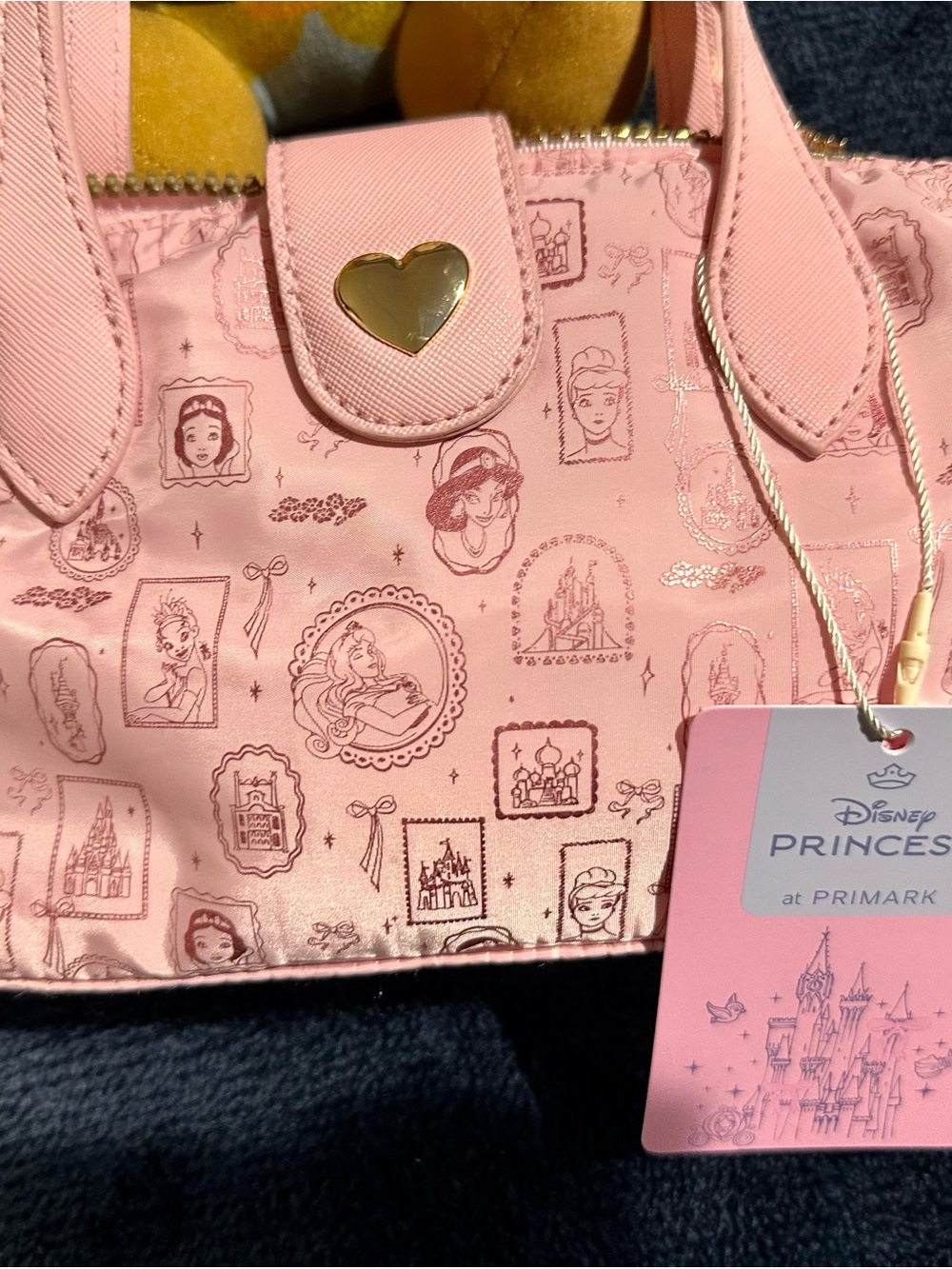 NWT Disney Princess Pink Mini Pouchette Crossbody - Primark - Picture 2 of 13